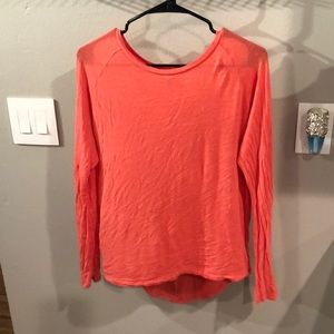 Coral long sleeve